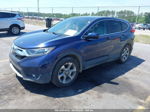 2018 Honda Cr-v Ex Blue vin: 5J6RW1H57JA002751