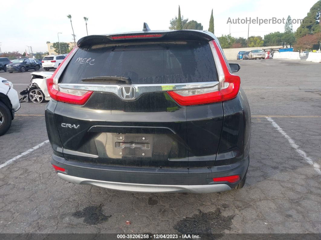 2018 Honda Cr-v Ex Черный vin: 5J6RW1H57JA006184