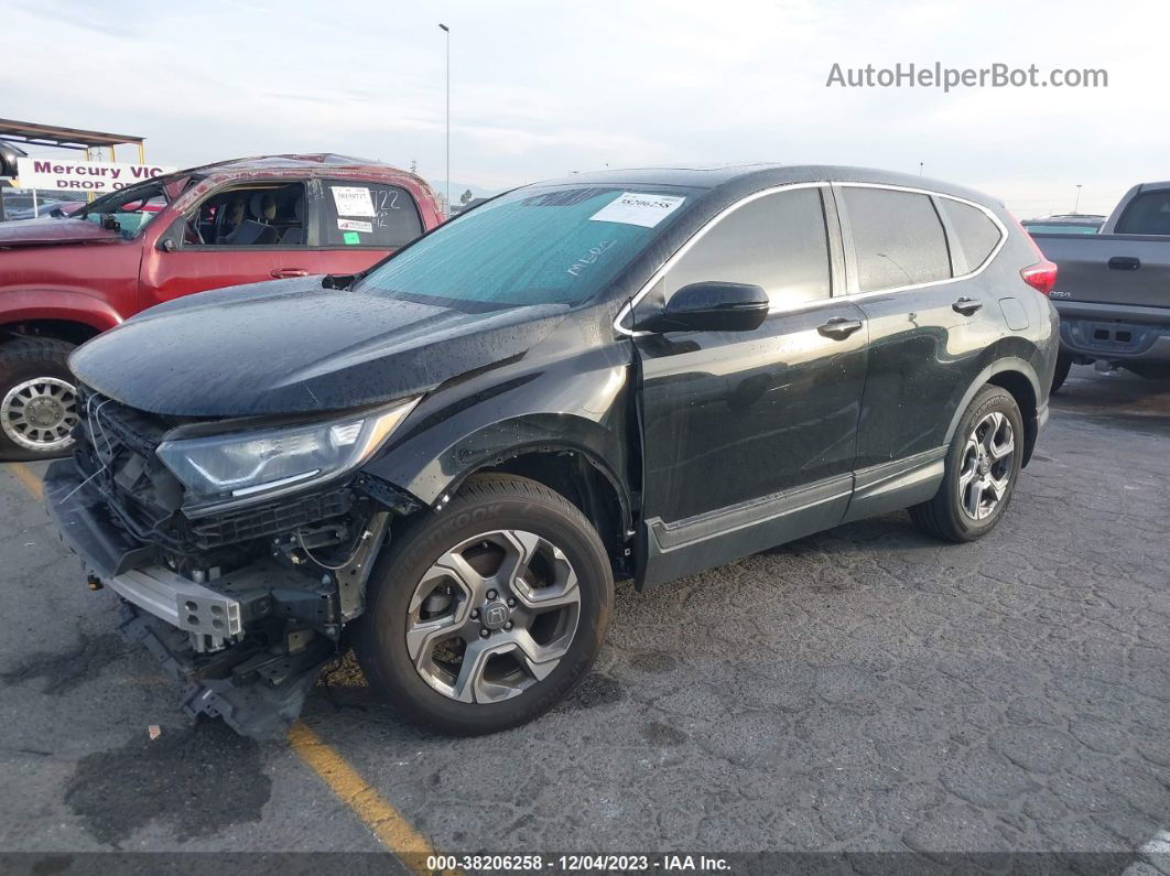 2018 Honda Cr-v Ex Black vin: 5J6RW1H57JA006184