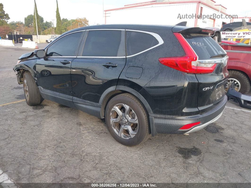 2018 Honda Cr-v Ex Черный vin: 5J6RW1H57JA006184