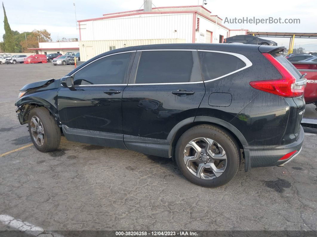 2018 Honda Cr-v Ex Черный vin: 5J6RW1H57JA006184