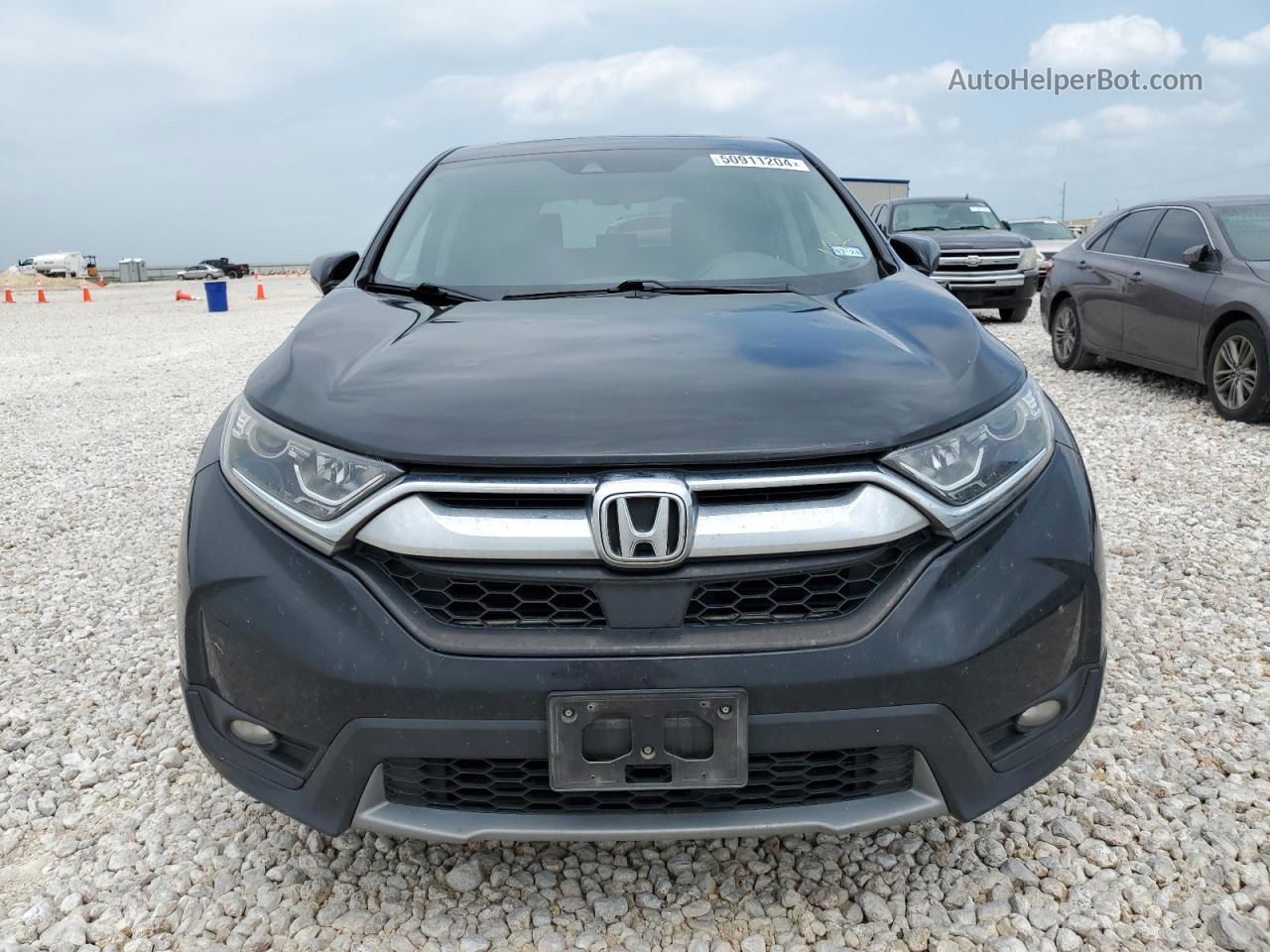 2018 Honda Cr-v Ex Black vin: 5J6RW1H57JA013992