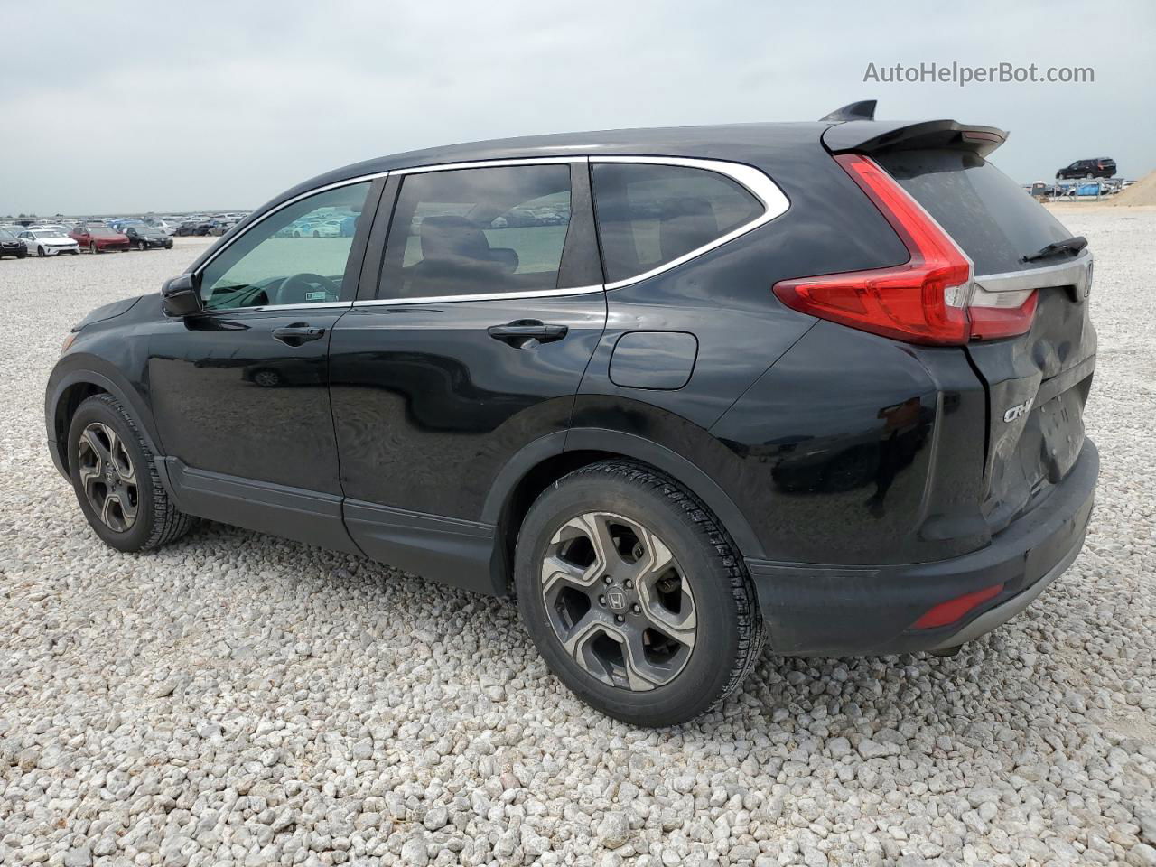 2018 Honda Cr-v Ex Black vin: 5J6RW1H57JA013992