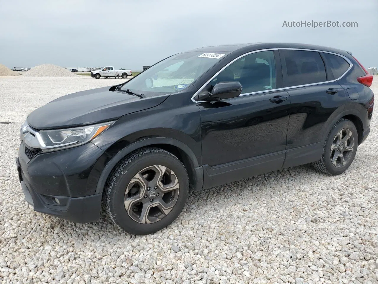 2018 Honda Cr-v Ex Black vin: 5J6RW1H57JA013992