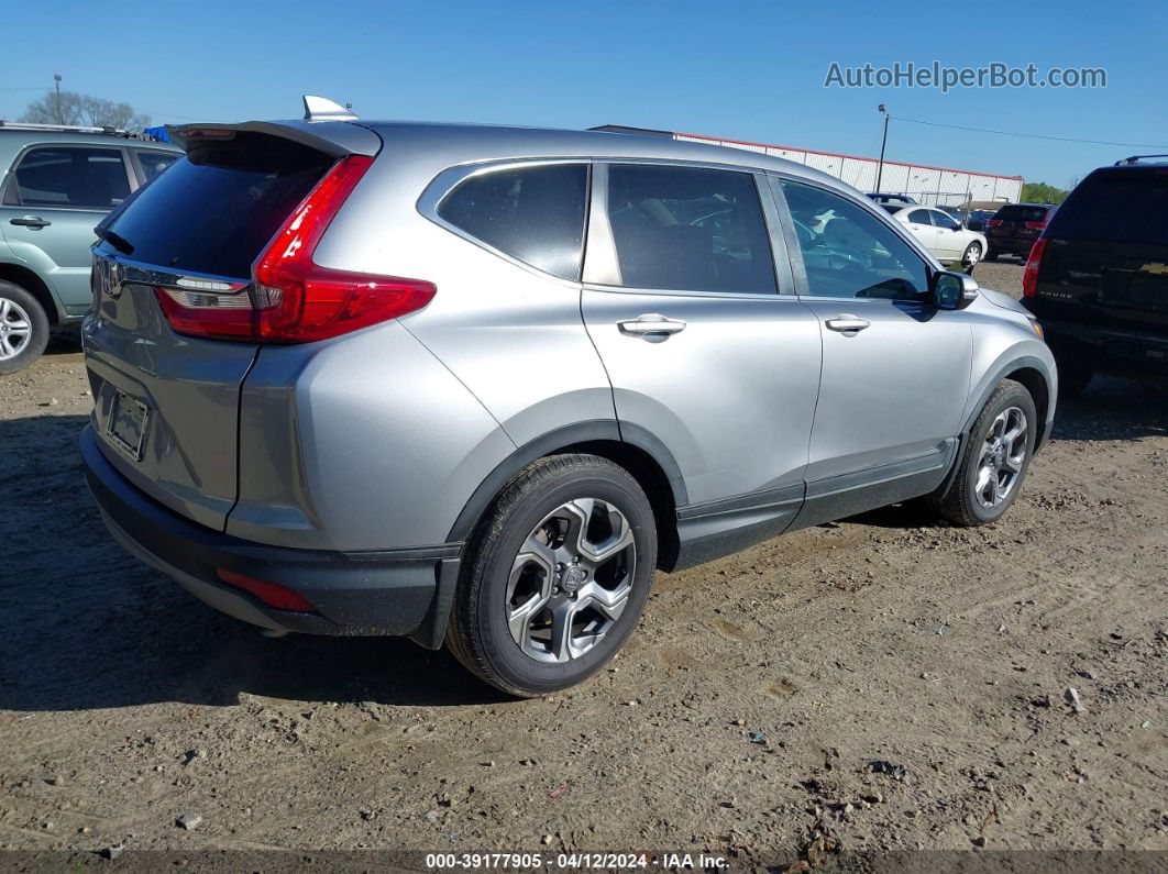 2019 Honda Cr-v Ex Silver vin: 5J6RW1H57KA043379