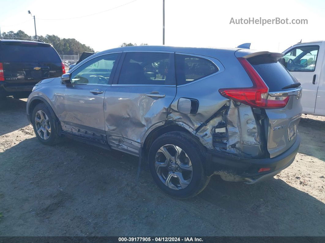 2019 Honda Cr-v Ex Silver vin: 5J6RW1H57KA043379