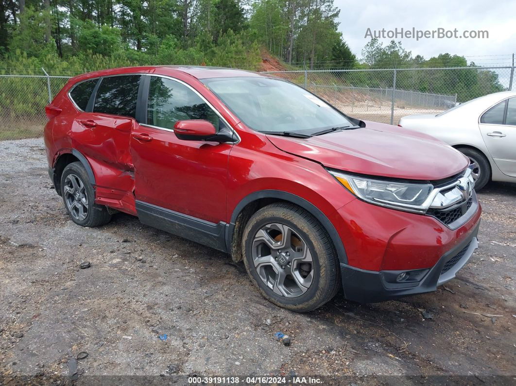 2019 Honda Cr-v Ex Red vin: 5J6RW1H57KL000925