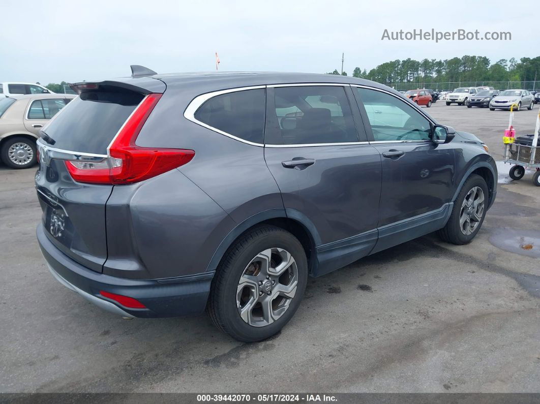 2019 Honda Cr-v Ex Gray vin: 5J6RW1H58KA025215