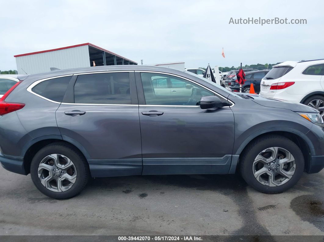 2019 Honda Cr-v Ex Gray vin: 5J6RW1H58KA025215