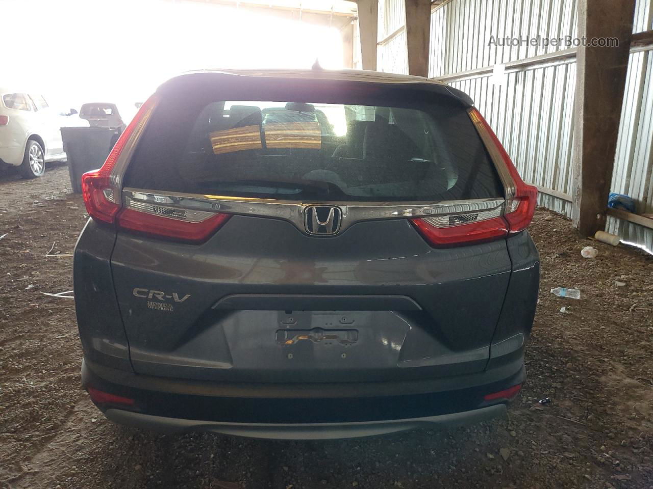 2019 Honda Cr-v Ex Серый vin: 5J6RW1H58KA037560