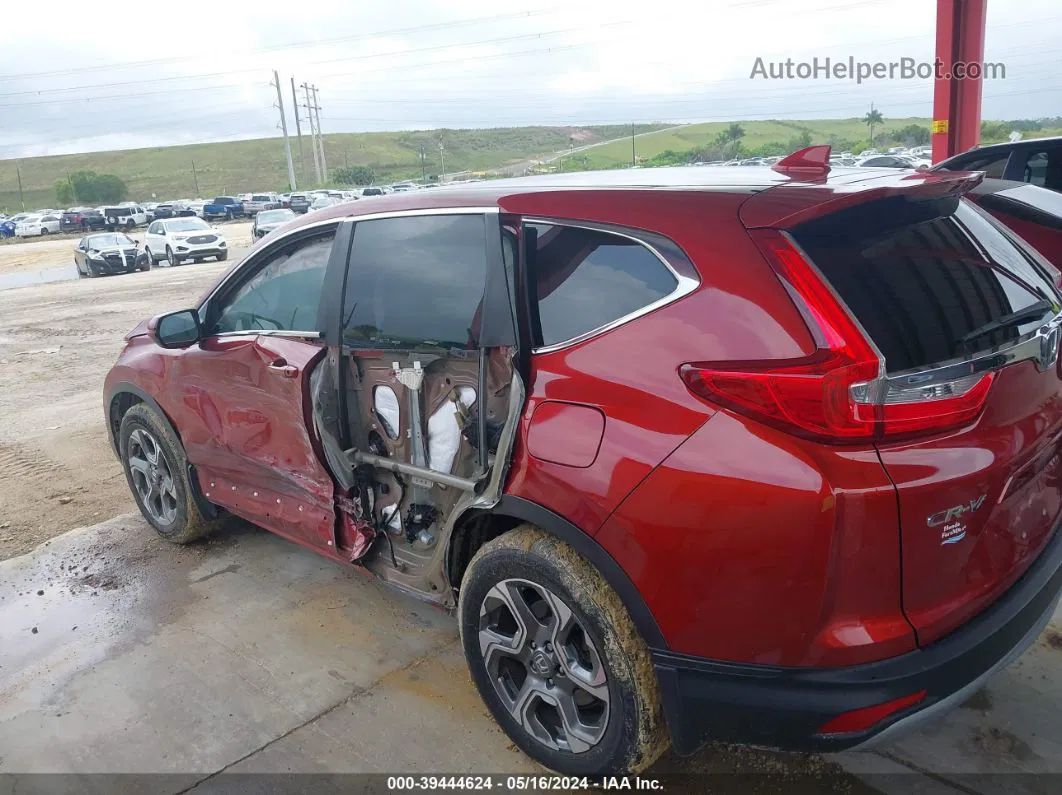 2019 Honda Cr-v Ex Red vin: 5J6RW1H58KL000786