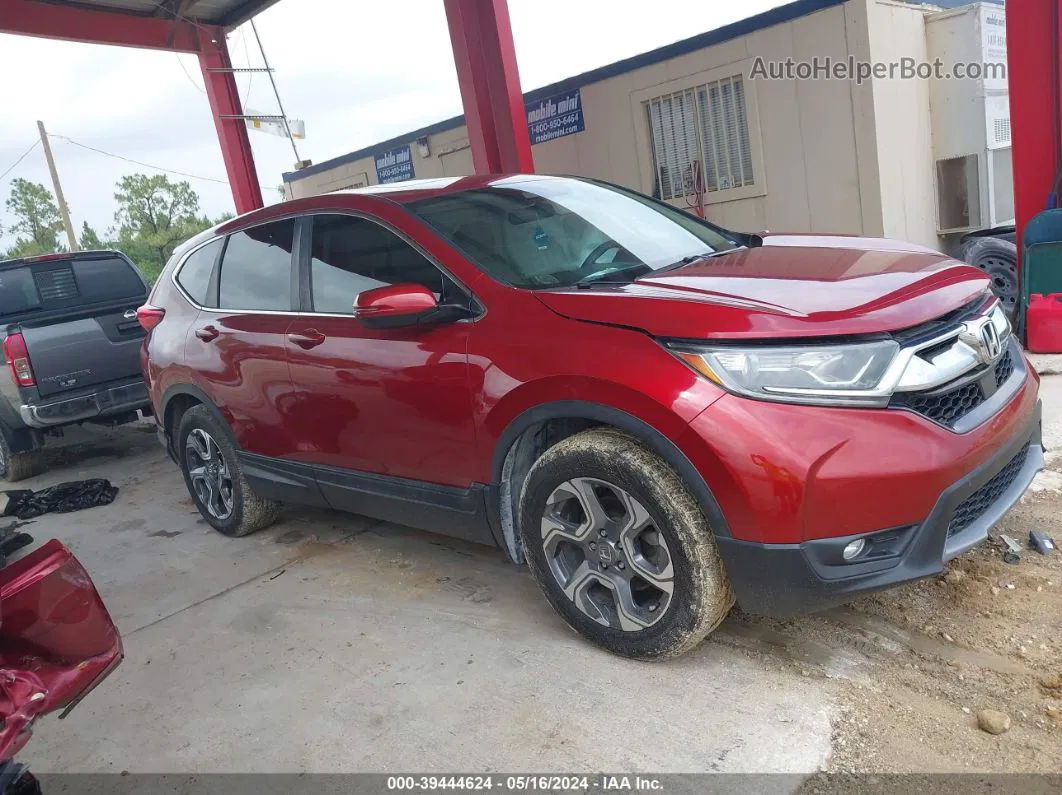 2019 Honda Cr-v Ex Red vin: 5J6RW1H58KL000786