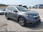 2018 Honda Cr-v Ex Gray vin: 5J6RW1H59JA010821