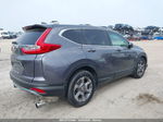 2018 Honda Cr-v Ex Gray vin: 5J6RW1H59JA010821