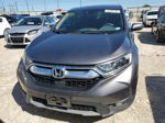 2019 Honda Cr-v Ex Gray vin: 5J6RW1H59KA007595