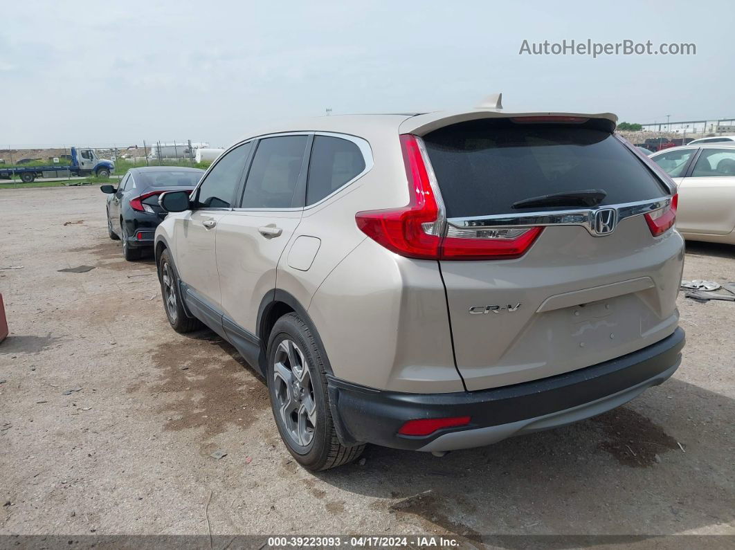 2019 Honda Cr-v Ex Tan vin: 5J6RW1H59KL001090