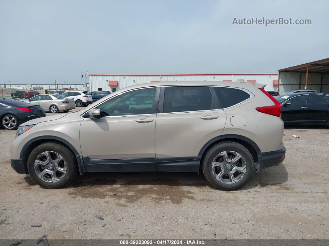 2019 Honda Cr-v Ex Желто-коричневый vin: 5J6RW1H59KL001090