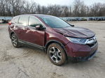 2019 Honda Cr-v Ex Maroon vin: 5J6RW1H59KL001798