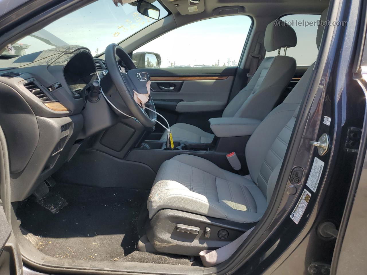 2019 Honda Cr-v Ex Charcoal vin: 5J6RW1H5XKA047720