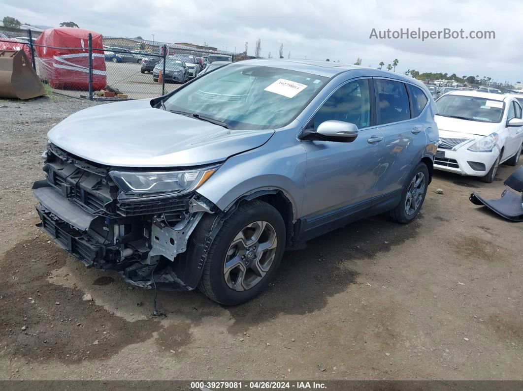 2018 Honda Cr-v Ex-l/ex-l Navi Silver vin: 5J6RW1H80JA001970