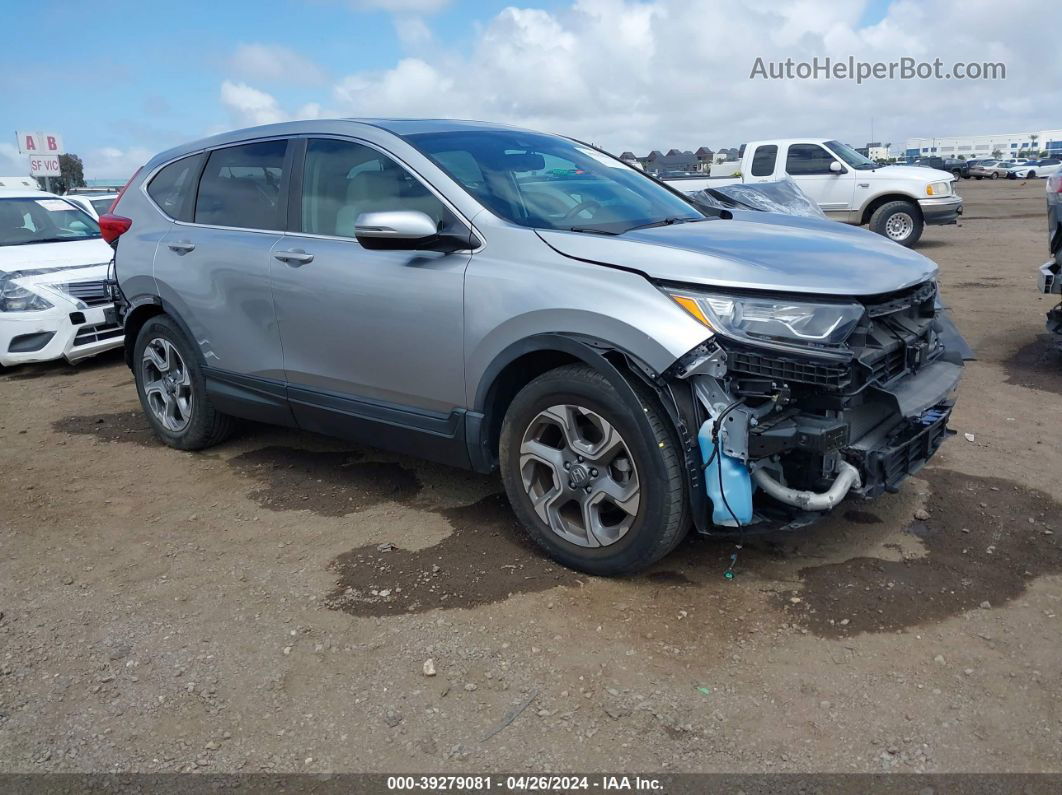 2018 Honda Cr-v Ex-l/ex-l Navi Silver vin: 5J6RW1H80JA001970