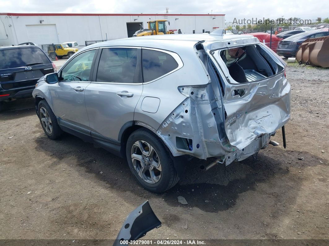 2018 Honda Cr-v Ex-l/ex-l Navi Silver vin: 5J6RW1H80JA001970