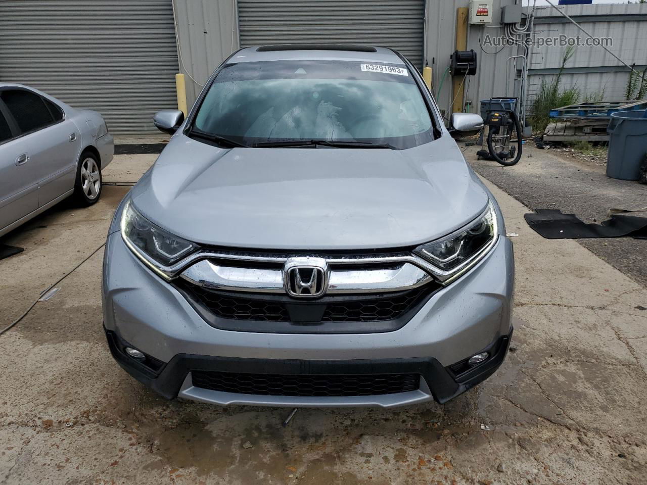 2018 Honda Cr-v Exl Серебряный vin: 5J6RW1H81JA013366