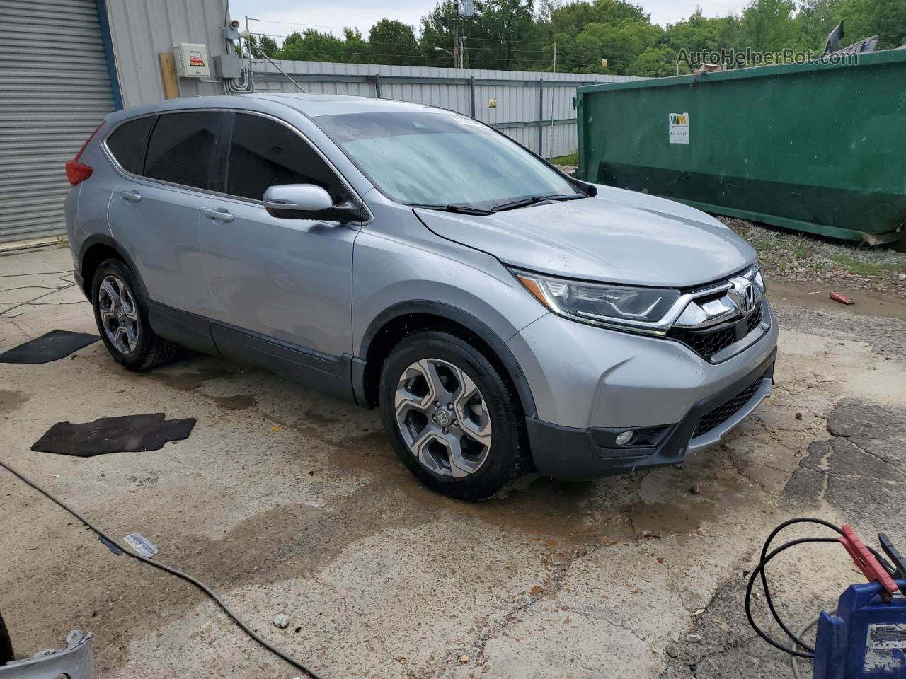 2018 Honda Cr-v Exl Silver vin: 5J6RW1H81JA013366