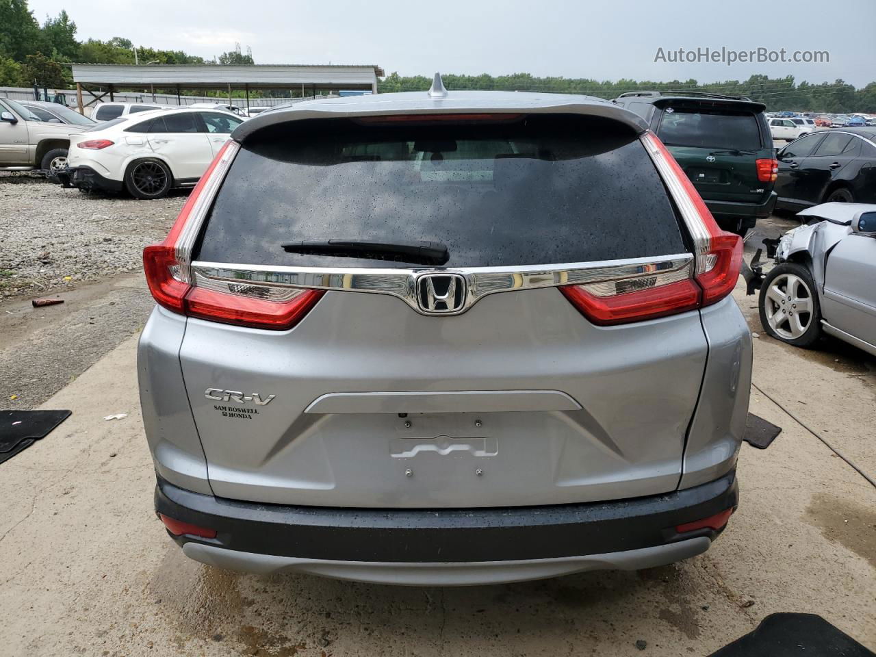 2018 Honda Cr-v Exl Silver vin: 5J6RW1H81JA013366