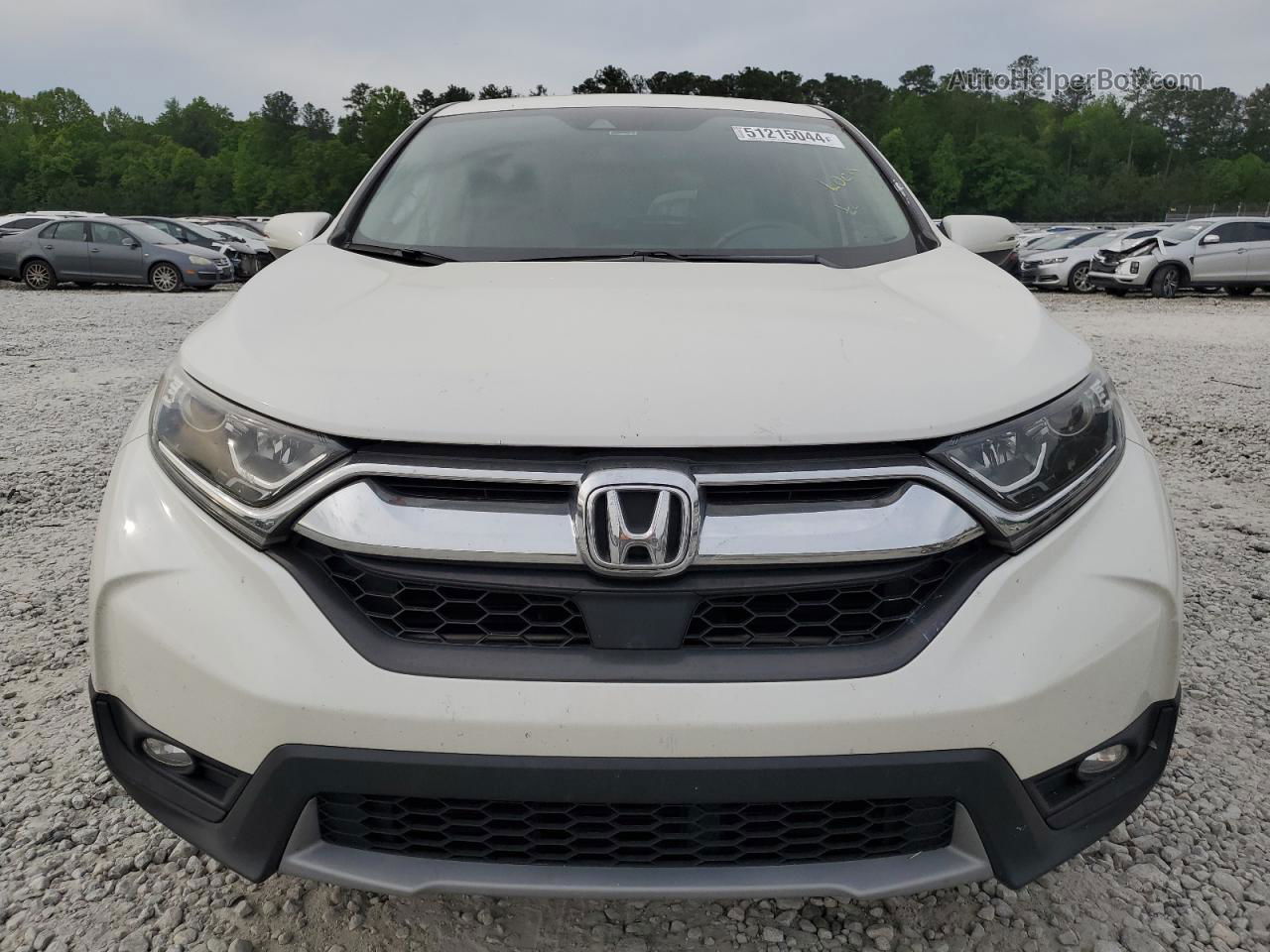 2018 Honda Cr-v Exl White vin: 5J6RW1H82JL015017