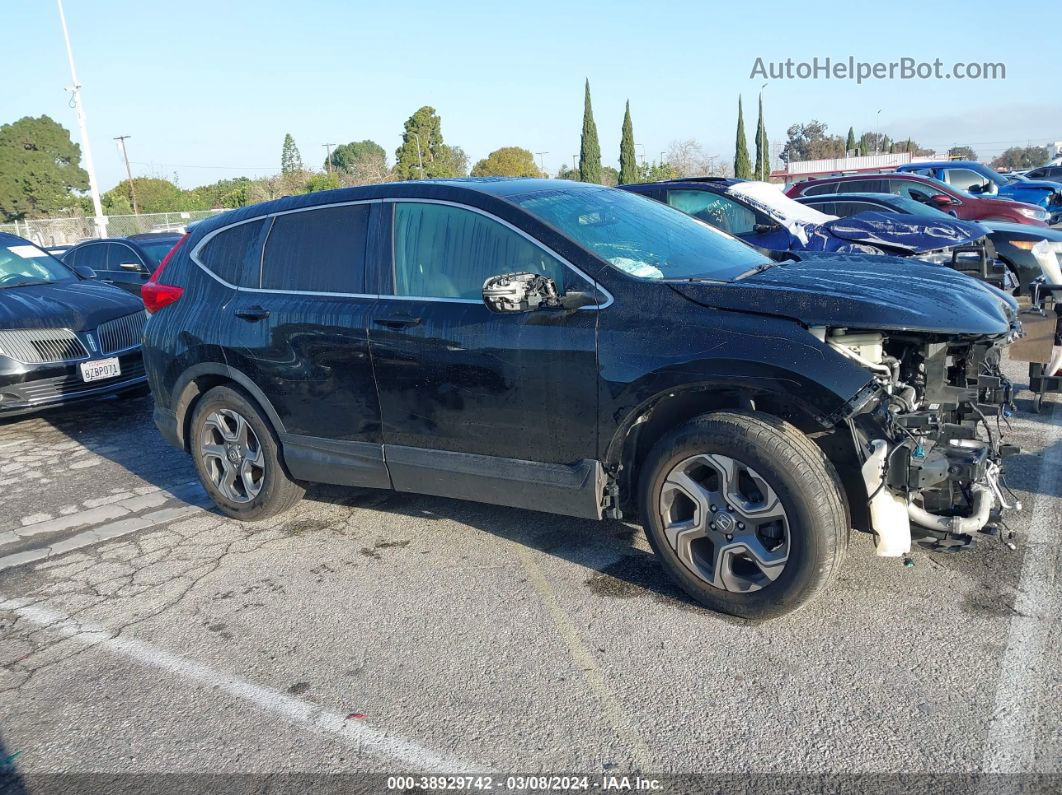 2019 Honda Cr-v Ex-l Черный vin: 5J6RW1H82KA037886