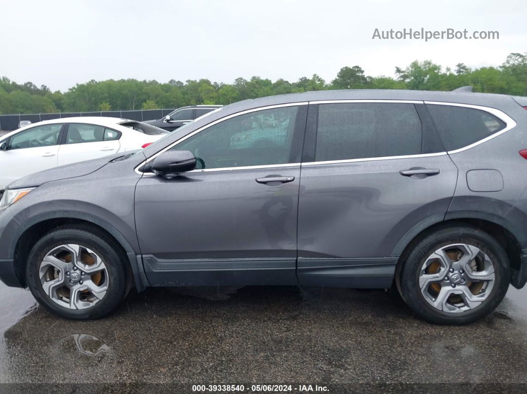 2018 Honda Cr-v Ex-l/ex-l Navi Gray vin: 5J6RW1H83JA001557