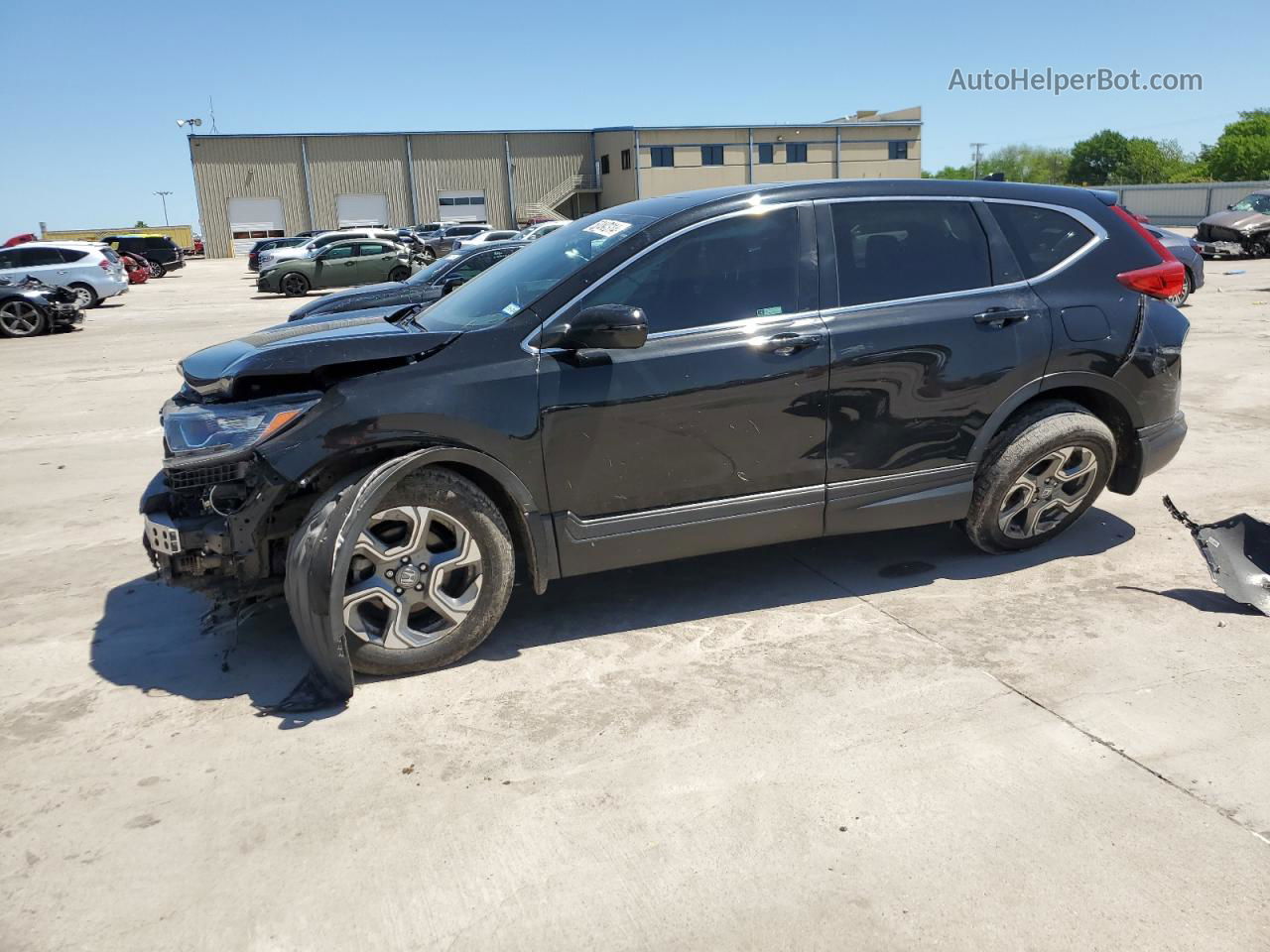 2019 Honda Cr-v Exl Черный vin: 5J6RW1H83KA006324