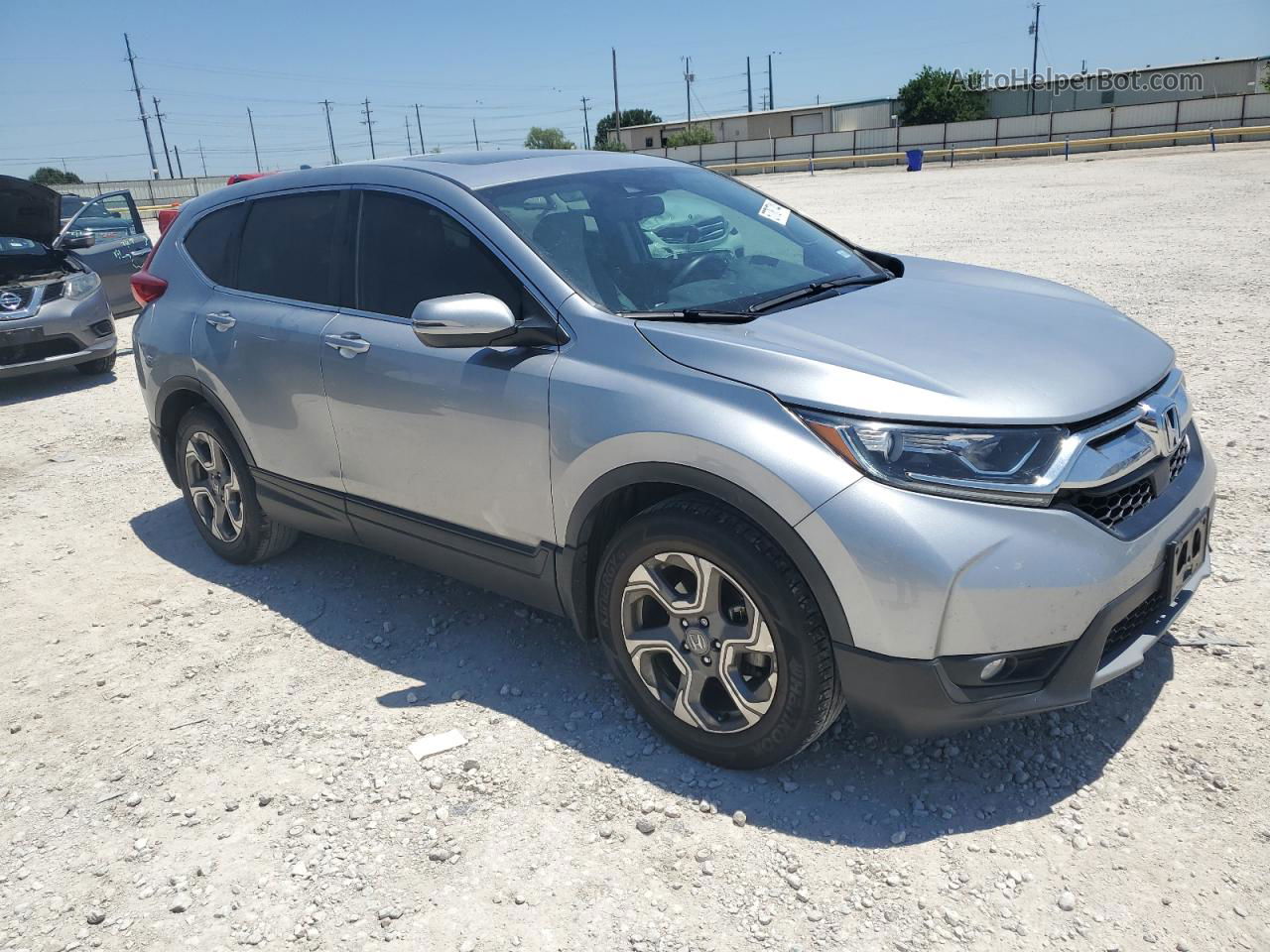 2019 Honda Cr-v Exl Silver vin: 5J6RW1H83KA011040