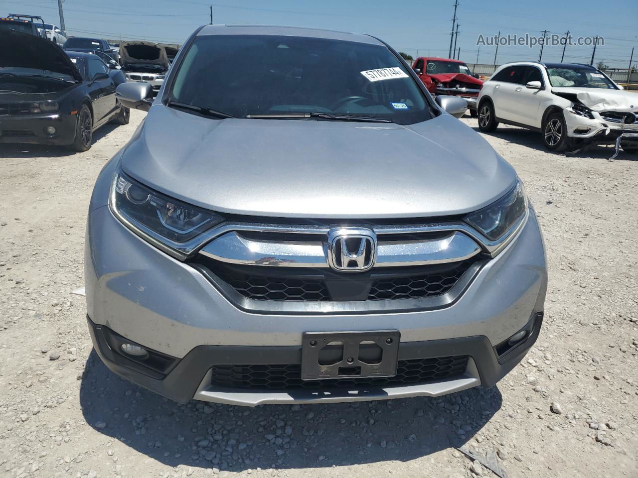 2019 Honda Cr-v Exl Silver vin: 5J6RW1H83KA011040