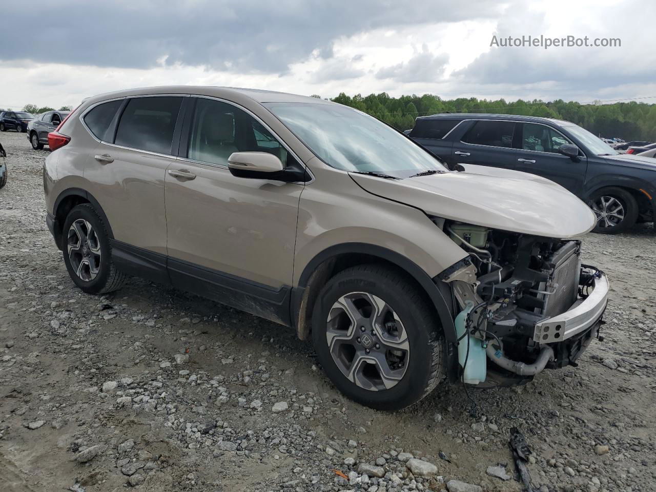 2017 Honda Cr-v Exl Tan vin: 5J6RW1H84HL016826