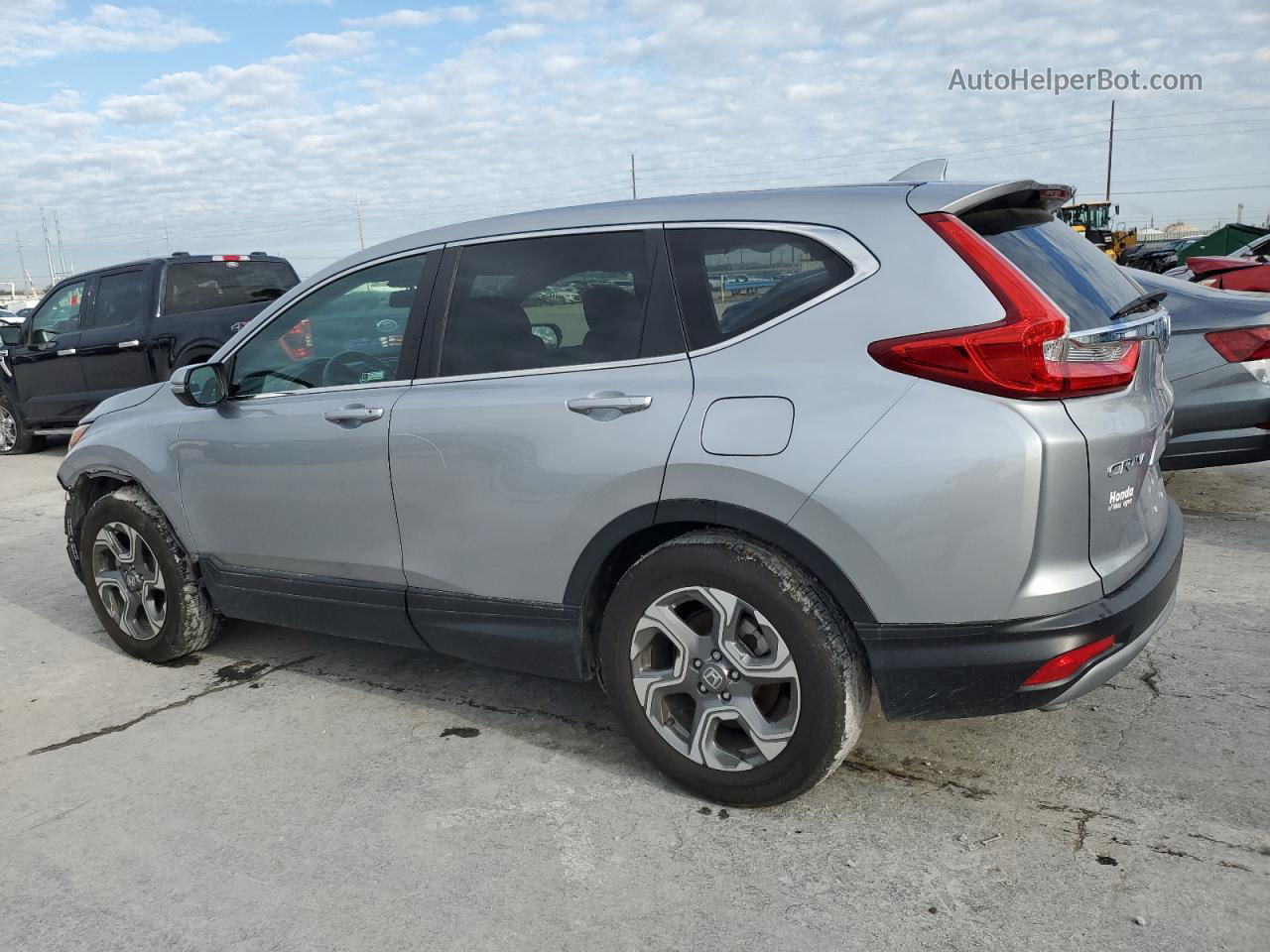 2019 Honda Cr-v Exl Silver vin: 5J6RW1H84KA006221