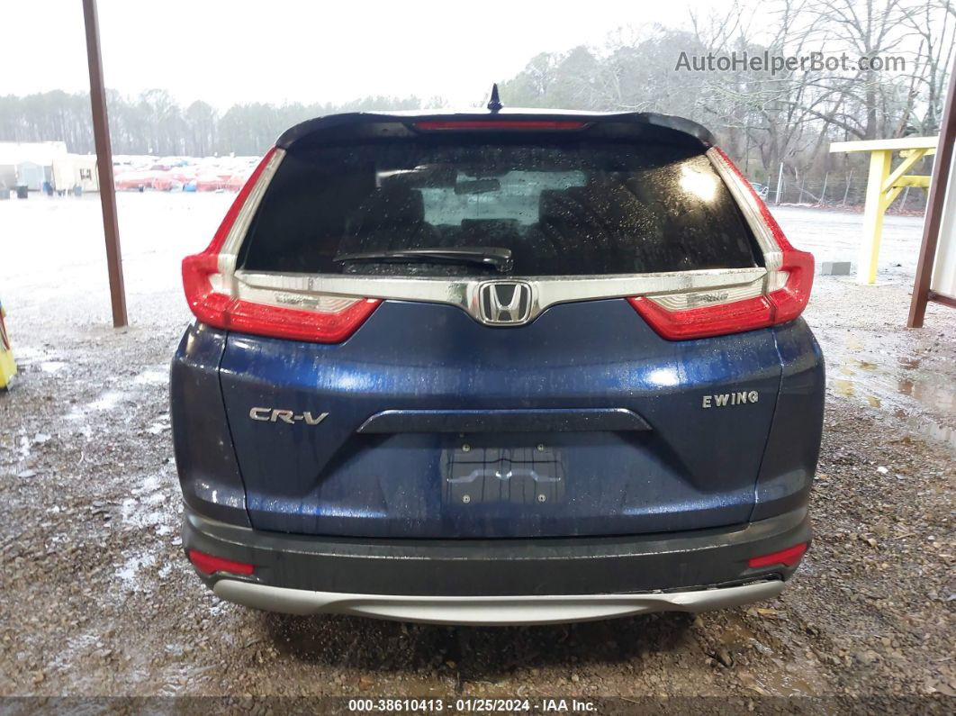 2019 Honda Cr-v Ex-l Blue vin: 5J6RW1H84KA044970