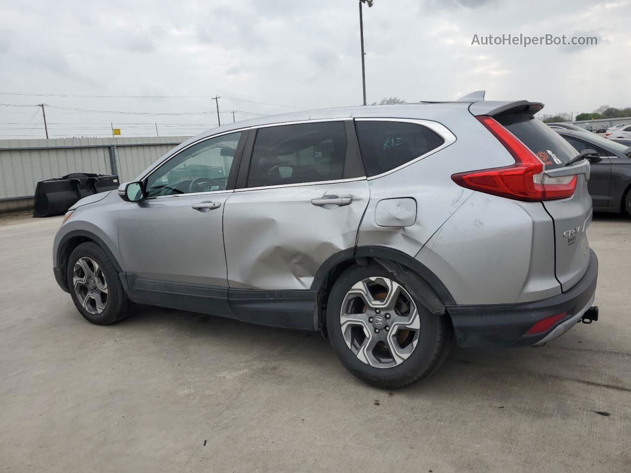 2018 Honda Cr-v Exl Silver vin: 5J6RW1H85JA000975