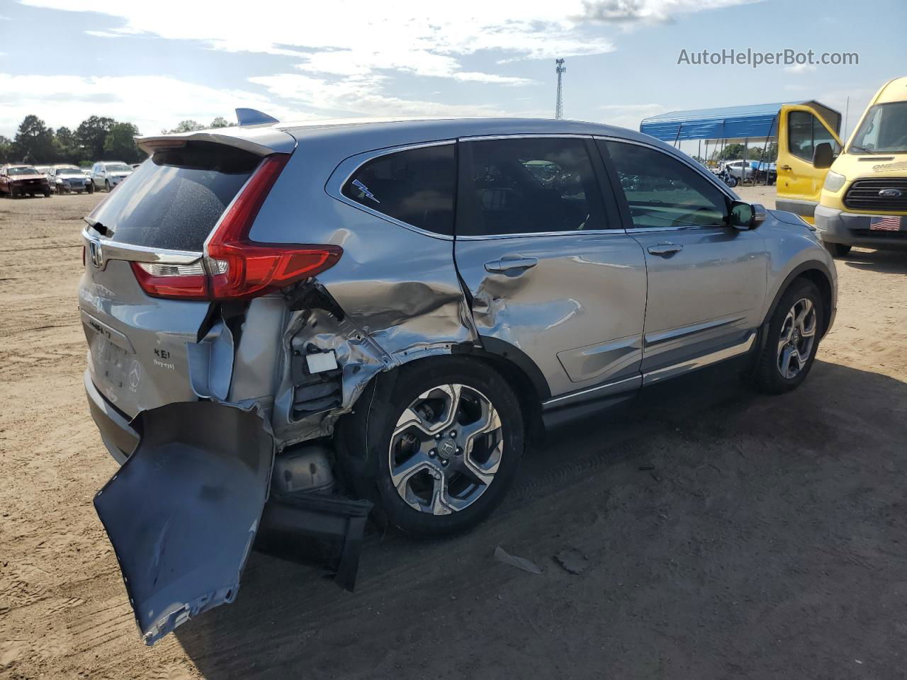 2018 Honda Cr-v Exl Gray vin: 5J6RW1H85JA003892