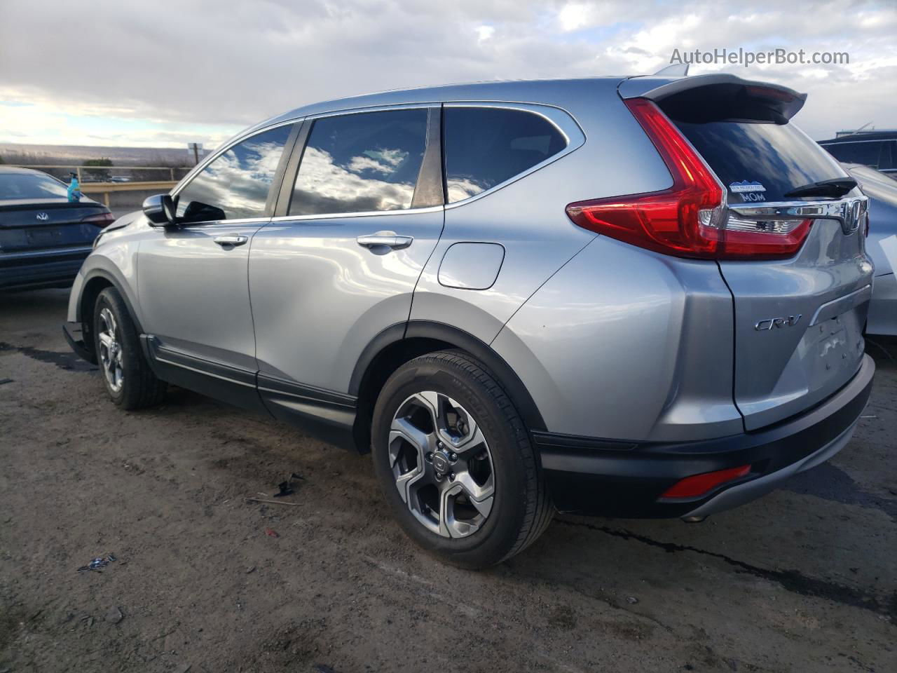 2018 Honda Cr-v Exl Silver vin: 5J6RW1H85JA011460