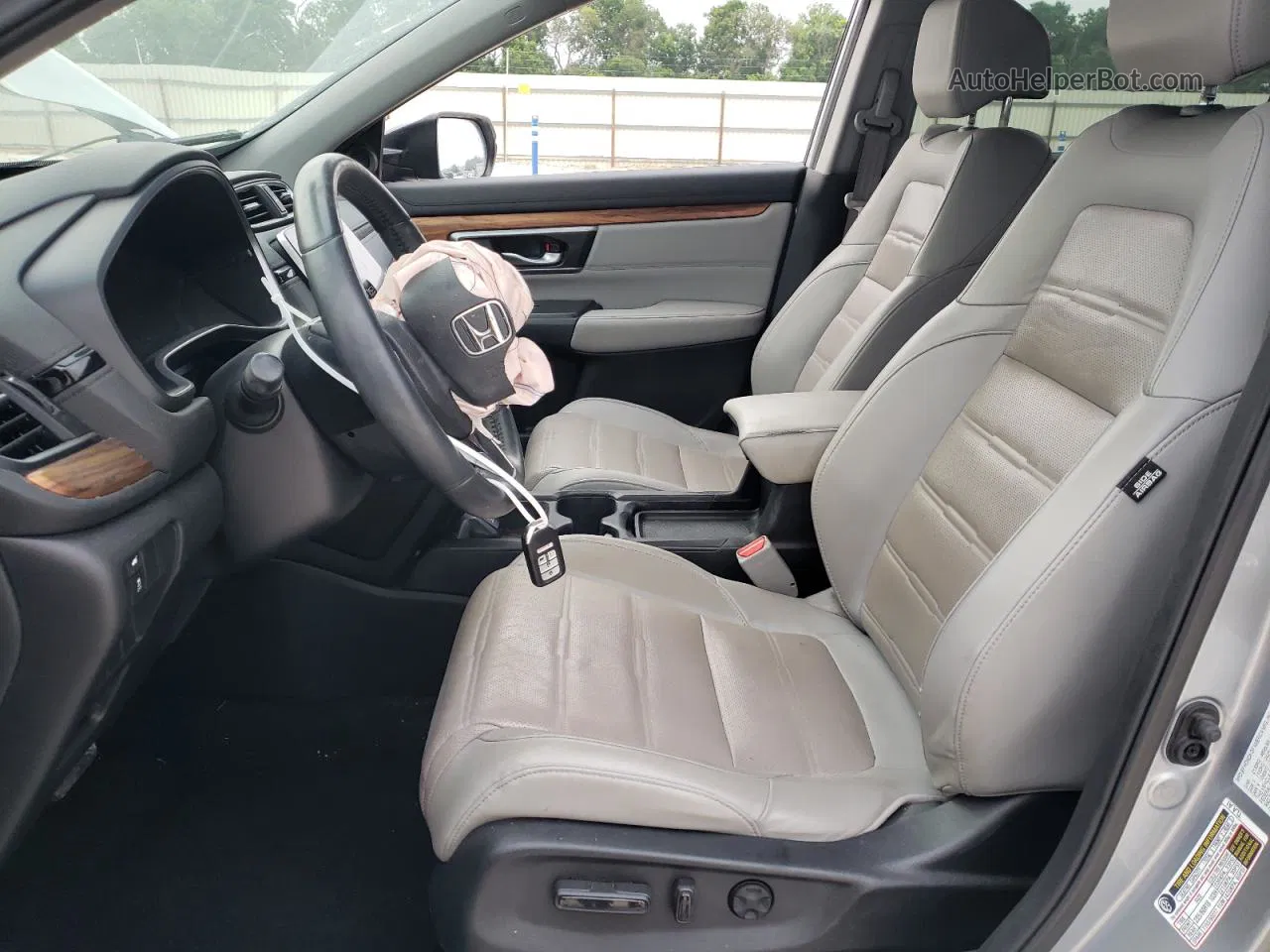 2018 Honda Cr-v Exl Серебряный vin: 5J6RW1H85JA012821