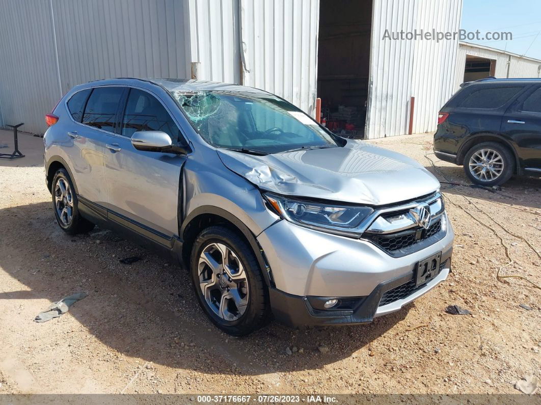 2019 Honda Cr-v Ex-l Silver vin: 5J6RW1H85KA011041