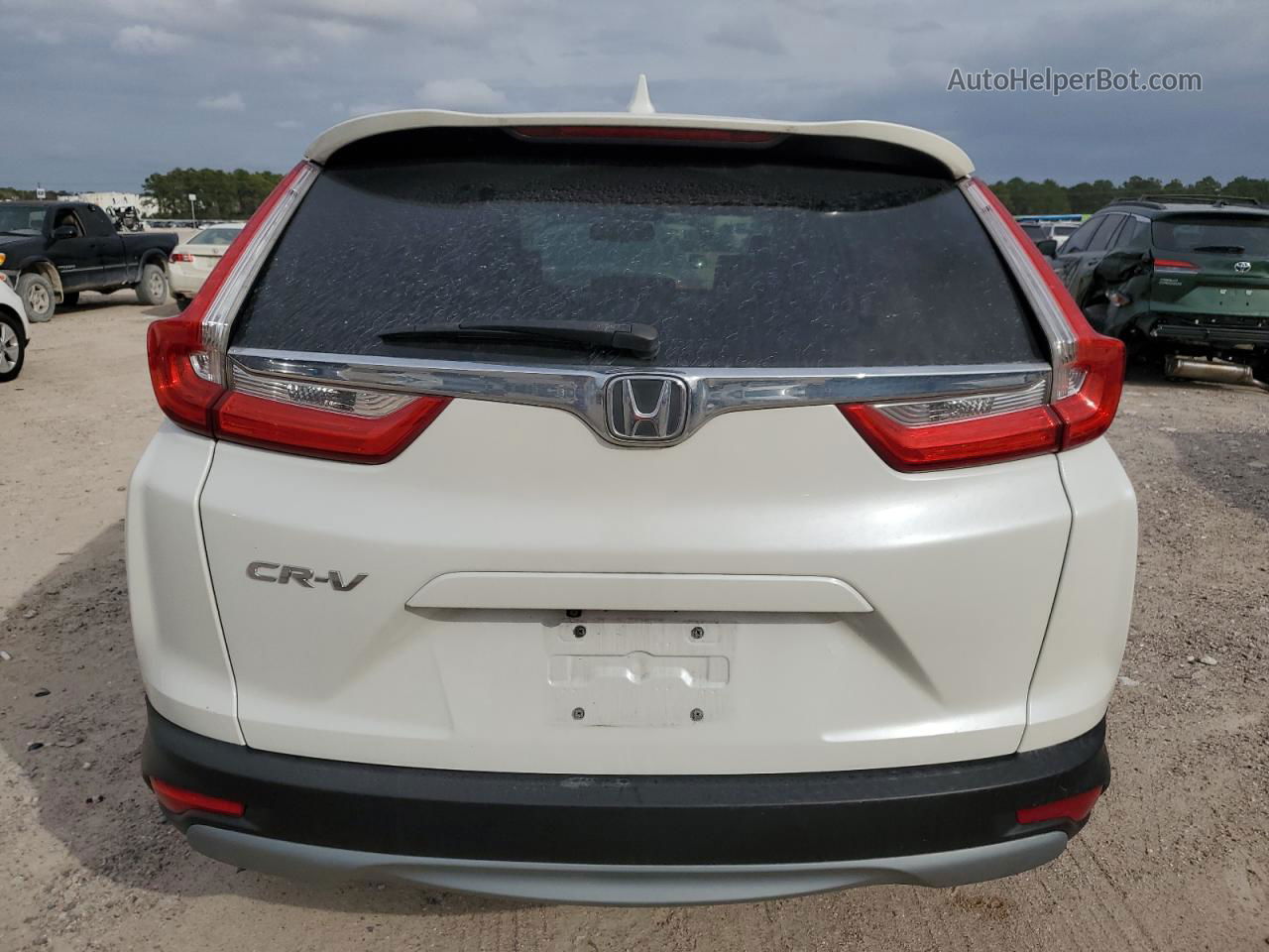 2018 Honda Cr-v Exl Белый vin: 5J6RW1H86JL003517