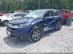 2019 Honda Cr-v Ex-l Blue vin: 5J6RW1H86KA002980