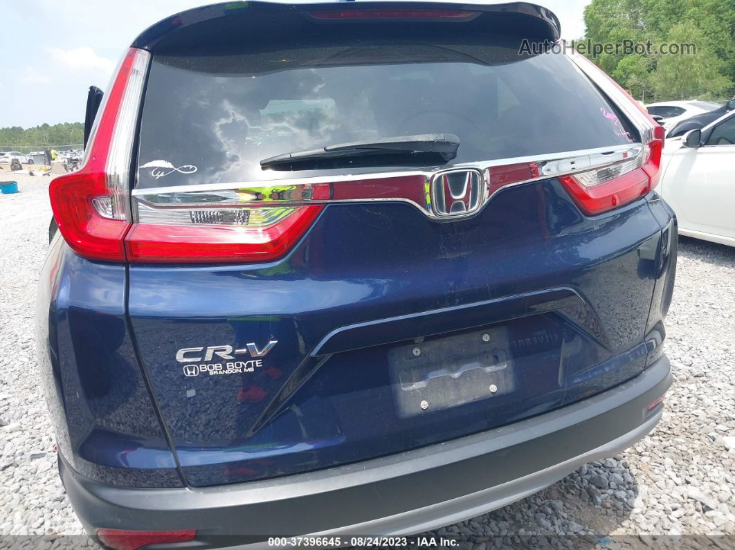 2019 Honda Cr-v Ex-l Blue vin: 5J6RW1H86KA002980