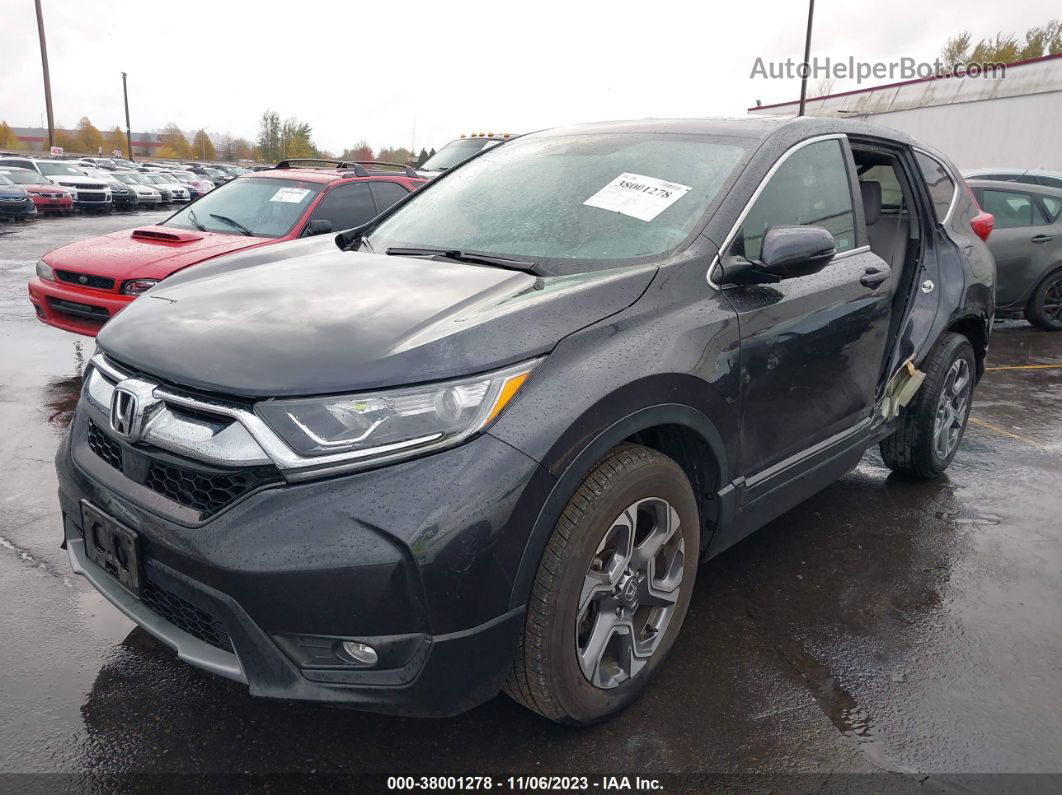 2019 Honda Cr-v Ex-l Серый vin: 5J6RW1H86KA046624