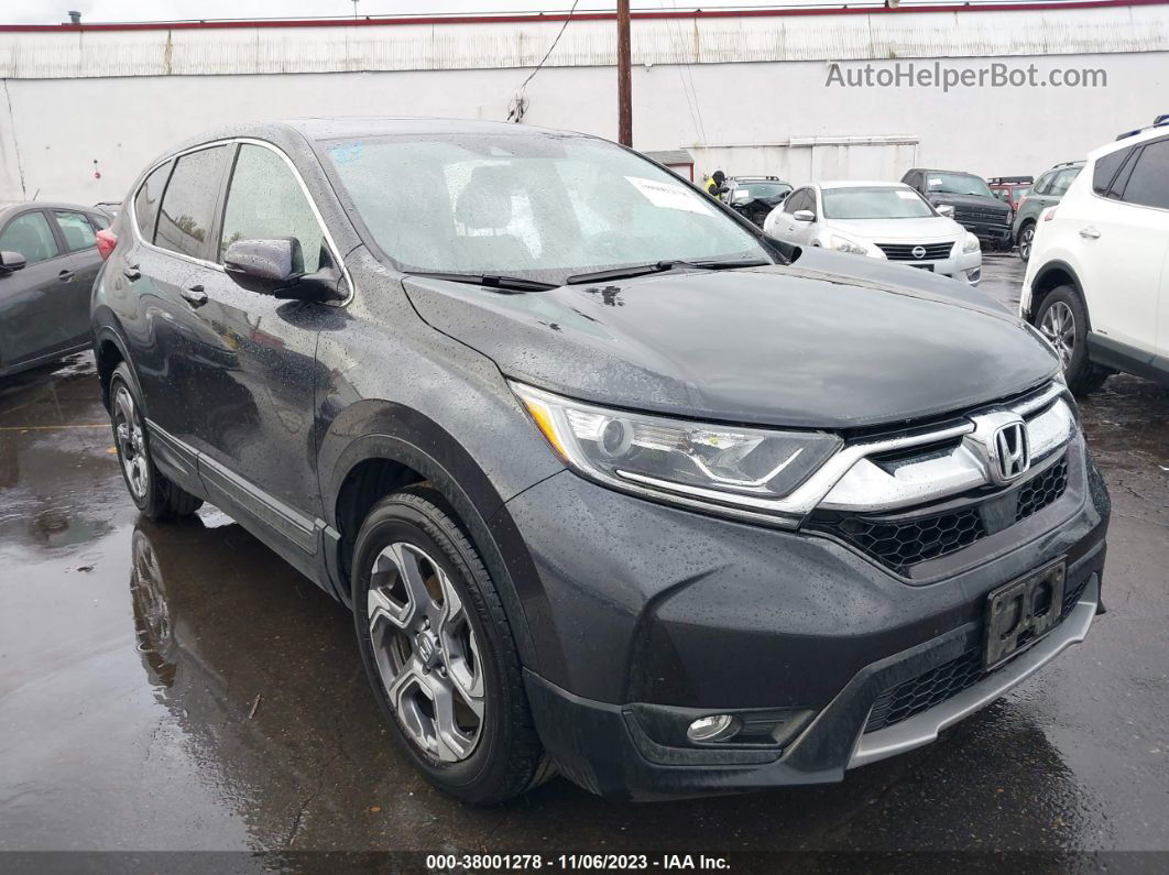 2019 Honda Cr-v Ex-l Gray vin: 5J6RW1H86KA046624