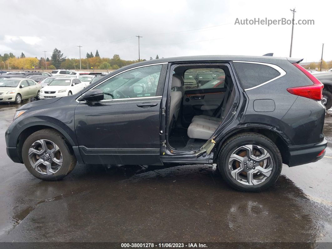 2019 Honda Cr-v Ex-l Gray vin: 5J6RW1H86KA046624