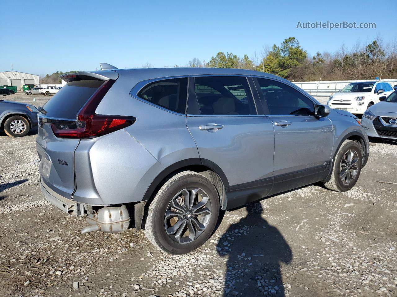 2020 Honda Cr-v Exl Silver vin: 5J6RW1H86LA003161